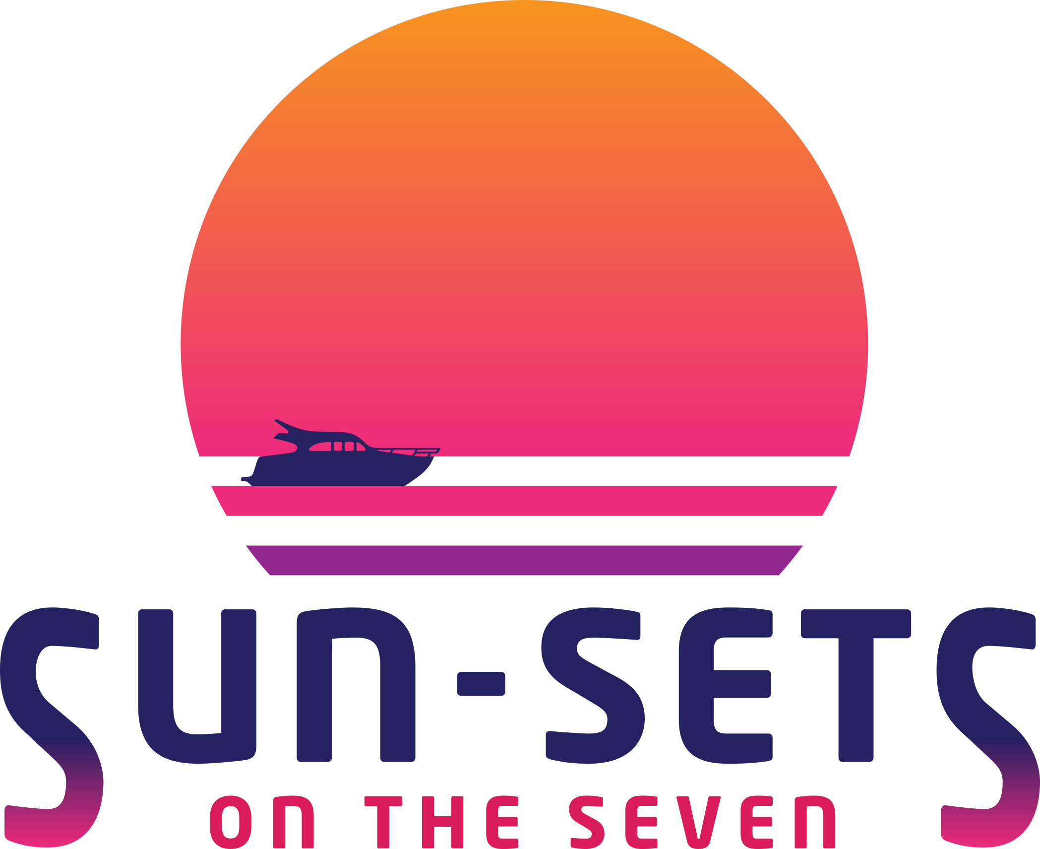 Sun-Sets On The Seven Logo