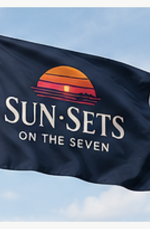 Outdoor Dock Flag