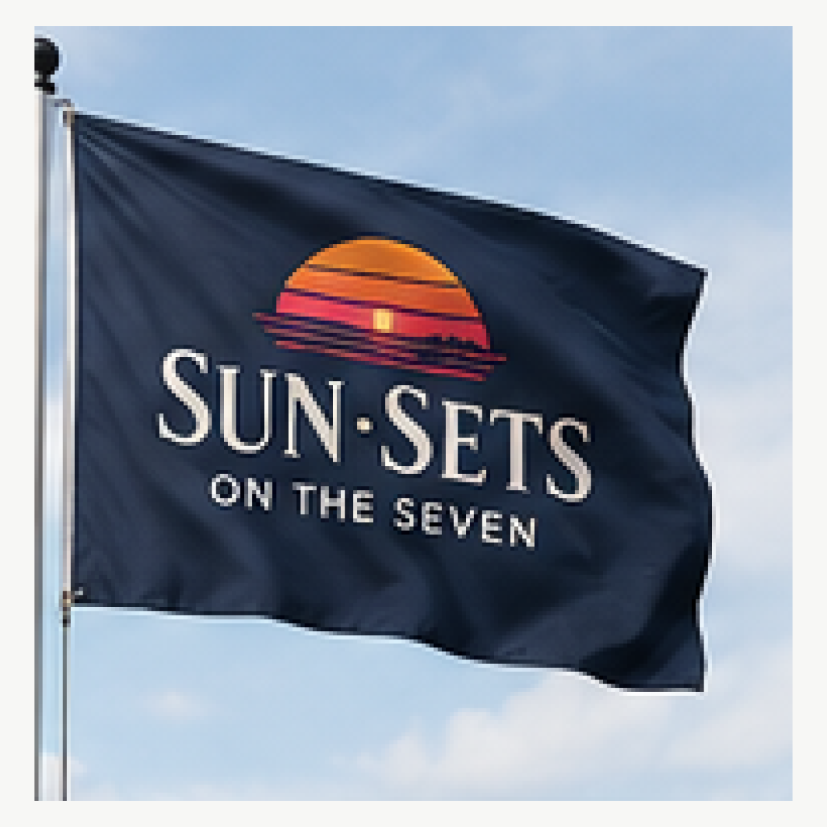Outdoor Dock Flag