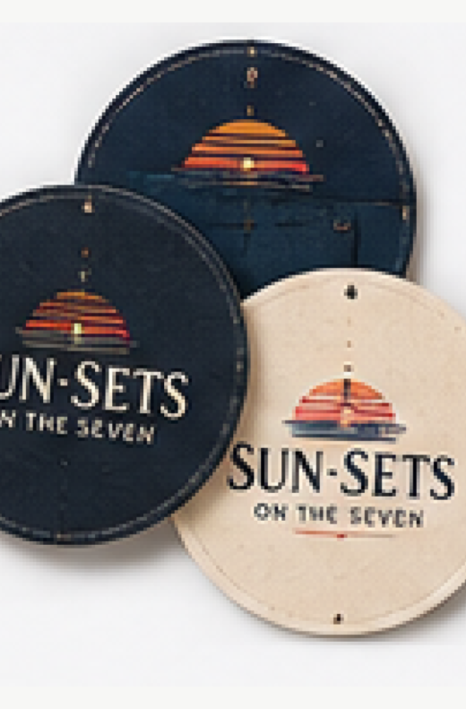 Round Coaster Set