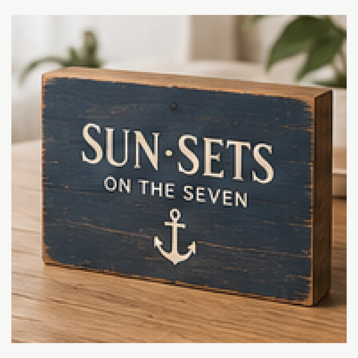 Tabletop Lake House Sign